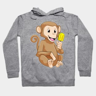 Monkey with Popsicle Hoodie